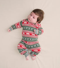 Baby &amp; Toddler Baby Polar Bear Fair Isle Sweater Romper | Hatley Rompers