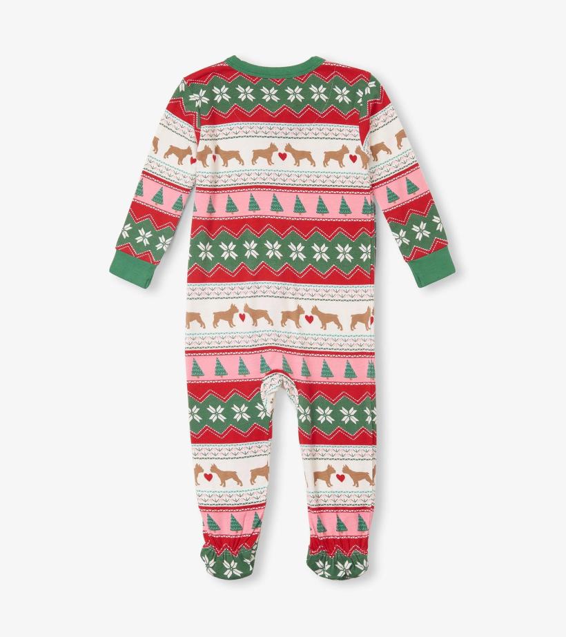 Baby &amp; Toddler Baby Puppy Hearts Bamboo Footed Sleeper | Hatley Sleepwear