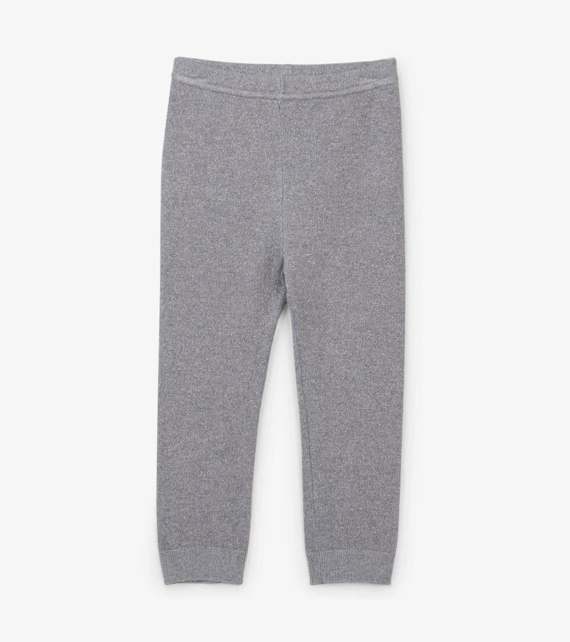 Baby &amp; Toddler Baby Silver Glitter Cable Knit Leggings | Hatley Bottoms