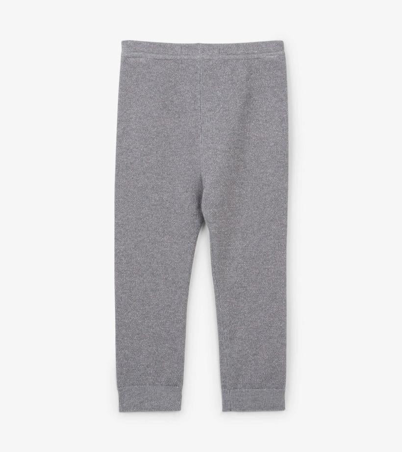 Baby &amp; Toddler Baby Silver Glitter Cable Knit Leggings | Hatley Bottoms