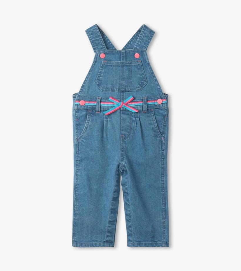 Baby &amp; Toddler Baby Spring Blue Denim Overalls | Hatley Rompers