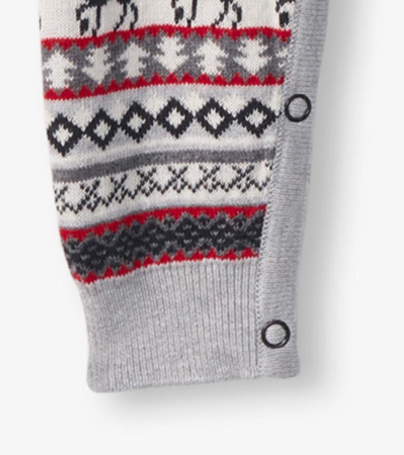 Baby &amp; Toddler Baby Stag Fairisle Sweater Onesie | Hatley Sweaters