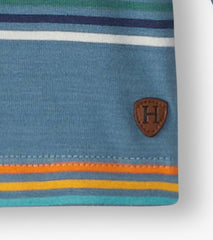 Baby &amp; Toddler Baby &amp; Toddler Boys Bluestone Stripes Long Sleeve Polo T-Shirt | Hatley Tops