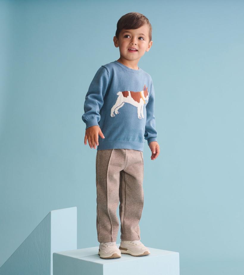 Baby &amp; Toddler Baby &amp; Toddler Boys Brown Sugar Herringbone Pants | Hatley Bottoms