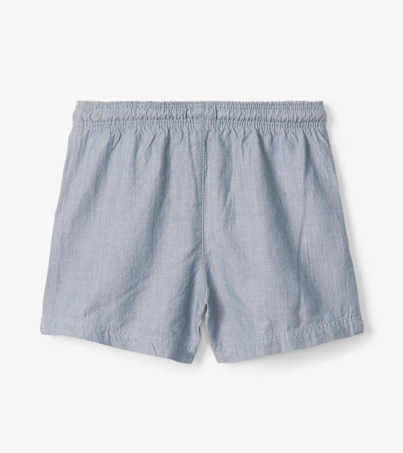 Baby &amp; Toddler Baby &amp; Toddler Boys Chambray Pull On Shorts | Hatley Bottoms