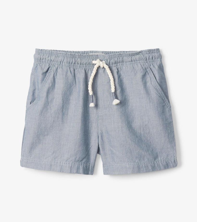 Baby &amp; Toddler Baby &amp; Toddler Boys Chambray Pull On Shorts | Hatley Bottoms