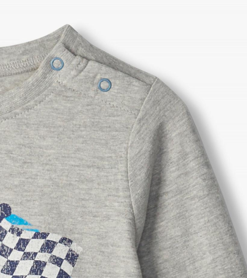 Baby &amp; Toddler Baby &amp; Toddler Boys Checkered Flag Long Sleeve T-Shirt | Hatley Tops
