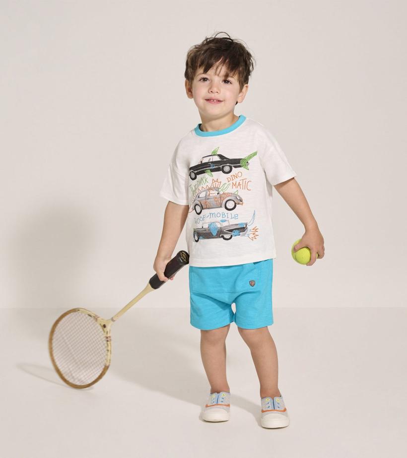 Baby &amp; Toddler Baby &amp; Toddler Boys Crazy Cars Slouchy Tee | Hatley Tops