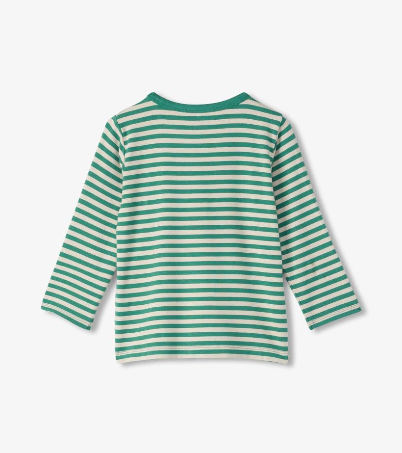 Baby &amp; Toddler Baby &amp; Toddler Boys Deep Sea Striped Long Sleeve Bamboo T-Shirt | Hatley Tops