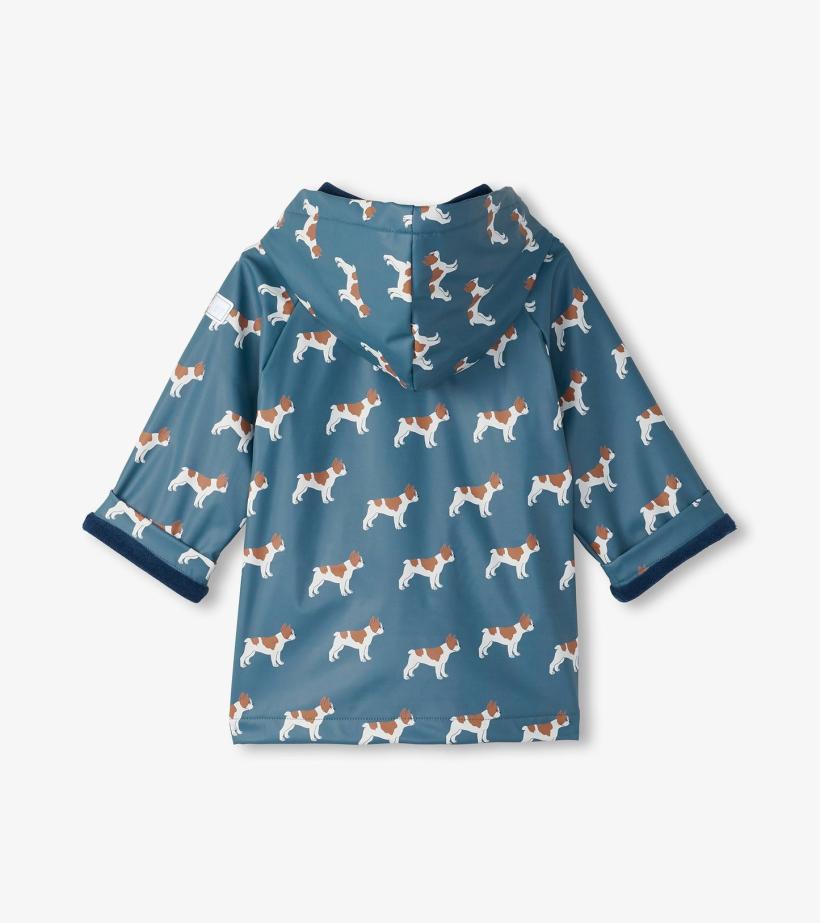 Baby &amp; Toddler Baby &amp; Toddler Boys French Bulldogs Button-Up Rain Jacket | Hatley Rainwear