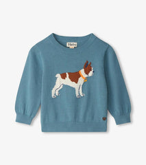 Baby &amp; Toddler Baby &amp; Toddler Boys French Bulldogs Crew Neck Sweater | Hatley Sweaters