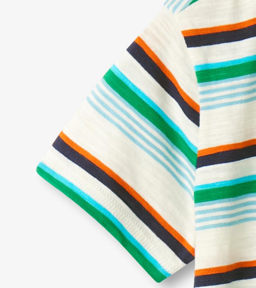 Baby &amp; Toddler Baby &amp; Toddler Boys Hiking Stripes Polo Shirt | Hatley Tops
