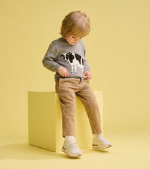 Baby &amp; Toddler Baby &amp; Toddler Boys Milk Cow V-Neck Sweater | Hatley Sweaters