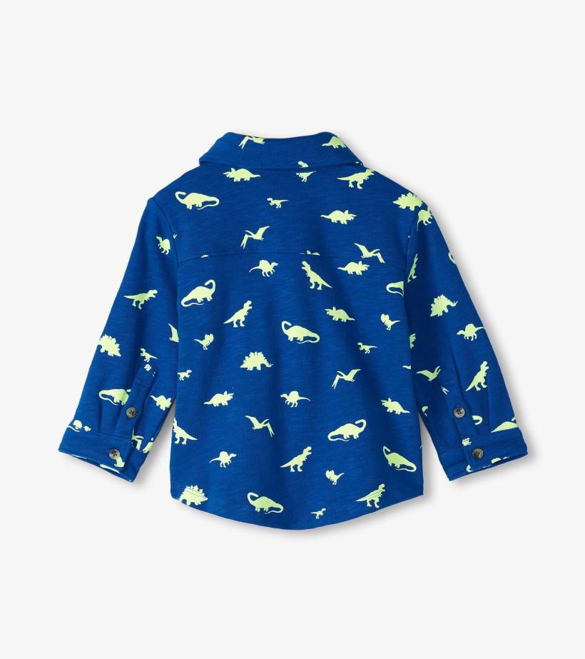 Baby &amp; Toddler Baby &amp; Toddler Boys Mini Dinos Button Down Shirt | Hatley Tops