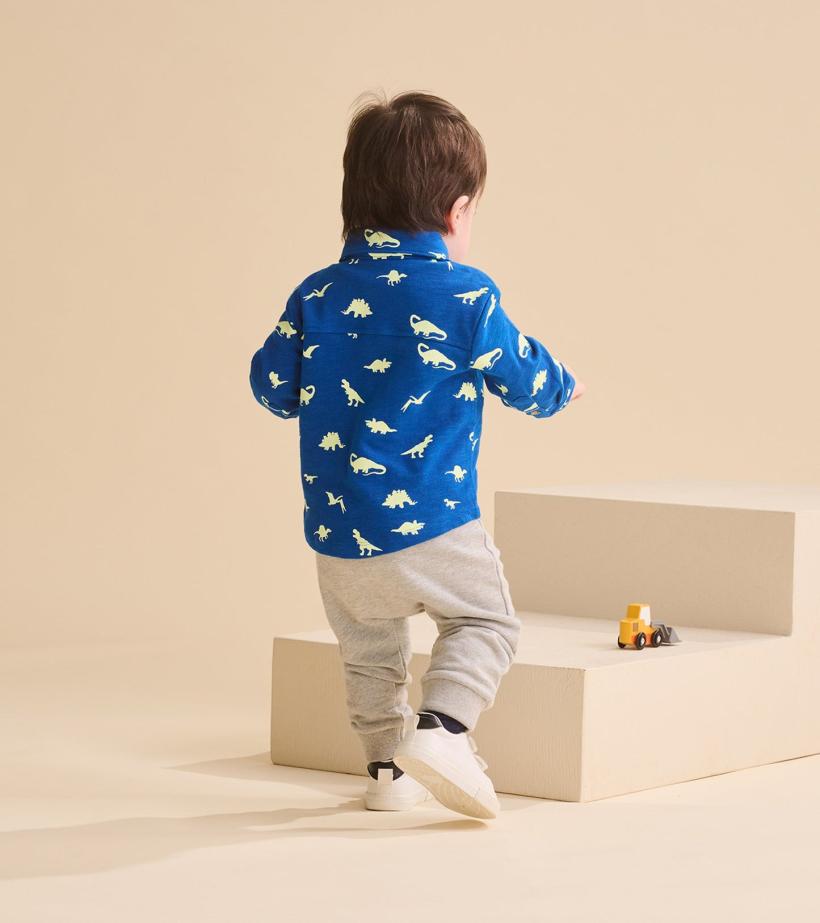 Baby &amp; Toddler Baby &amp; Toddler Boys Mini Dinos Button Down Shirt | Hatley Tops