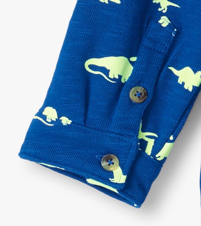 Baby &amp; Toddler Baby &amp; Toddler Boys Mini Dinos Button Down Shirt | Hatley Tops