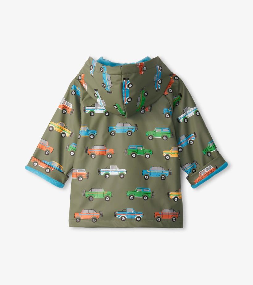 Baby &amp; Toddler Baby &amp; Toddler Boys Off-Roading Button-Up Rain Jacket | Hatley Rainwear