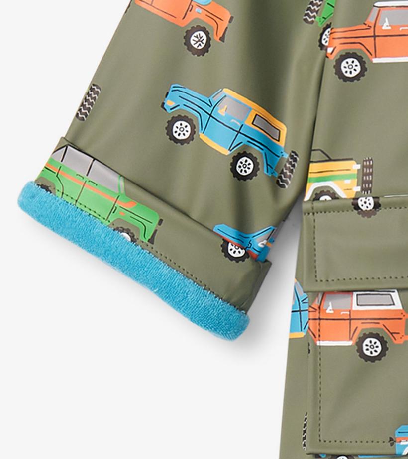 Baby &amp; Toddler Baby &amp; Toddler Boys Off-Roading Button-Up Rain Jacket | Hatley Rainwear