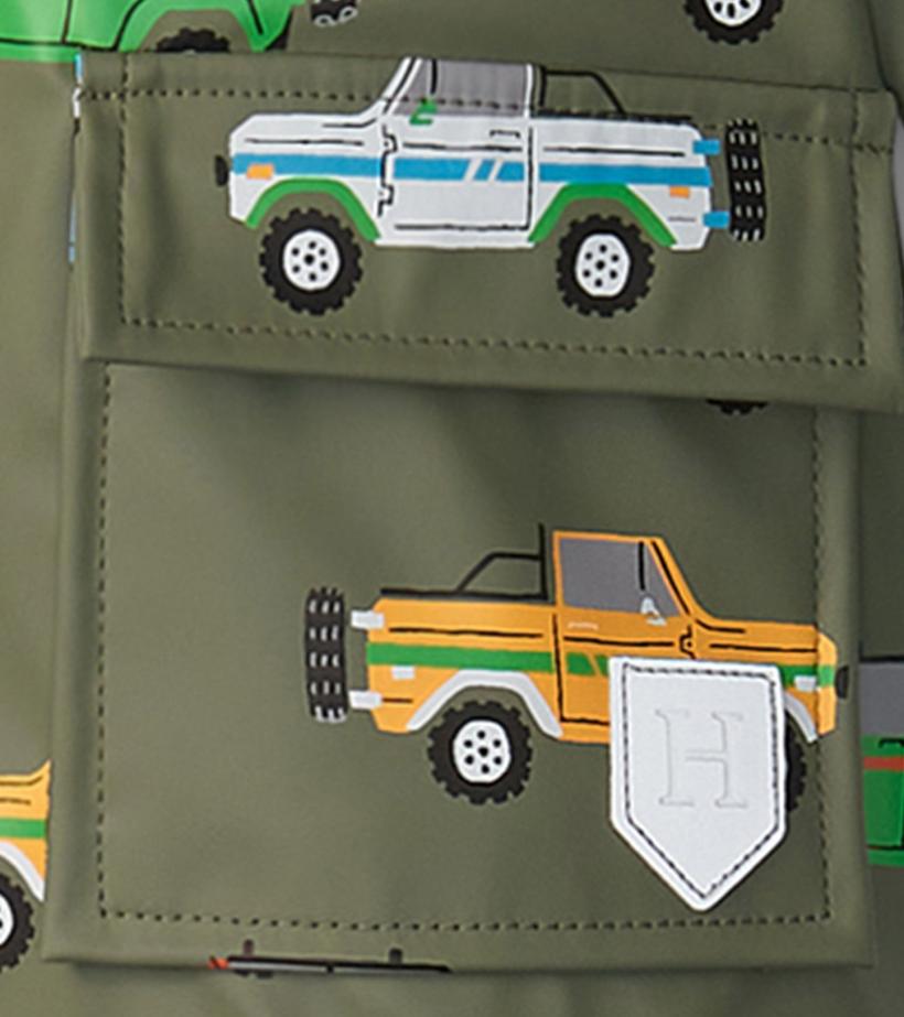 Baby &amp; Toddler Baby &amp; Toddler Boys Off-Roading Button-Up Rain Jacket | Hatley Rainwear