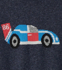 Baby &amp; Toddler Baby &amp; Toddler Boys Racecar Crew Neck Sweater | Hatley Sweaters