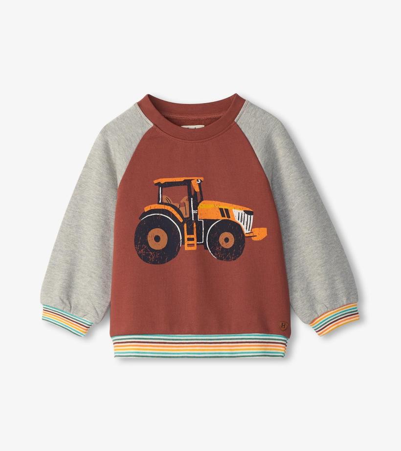 Baby &amp; Toddler Baby &amp; Toddler Boys Tractor Pullover Sweatshirt | Hatley Sweaters