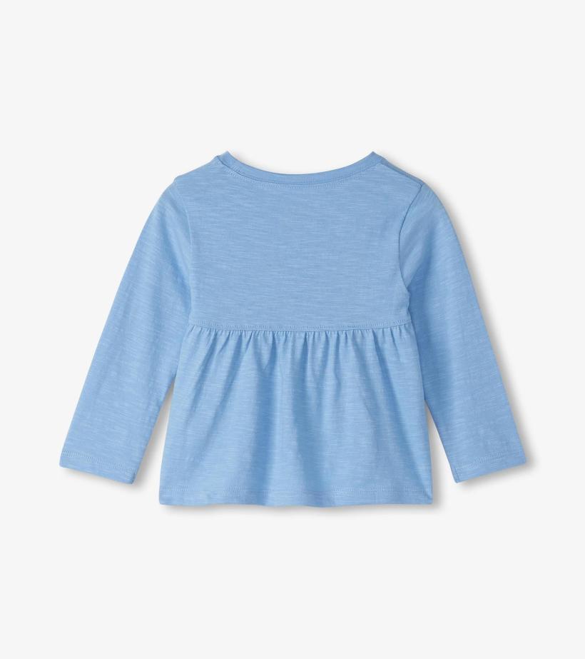 Baby &amp; Toddler Baby &amp; Toddler Girls Big Groovy Heart Long Sleeve T-Shirt | Hatley Tops