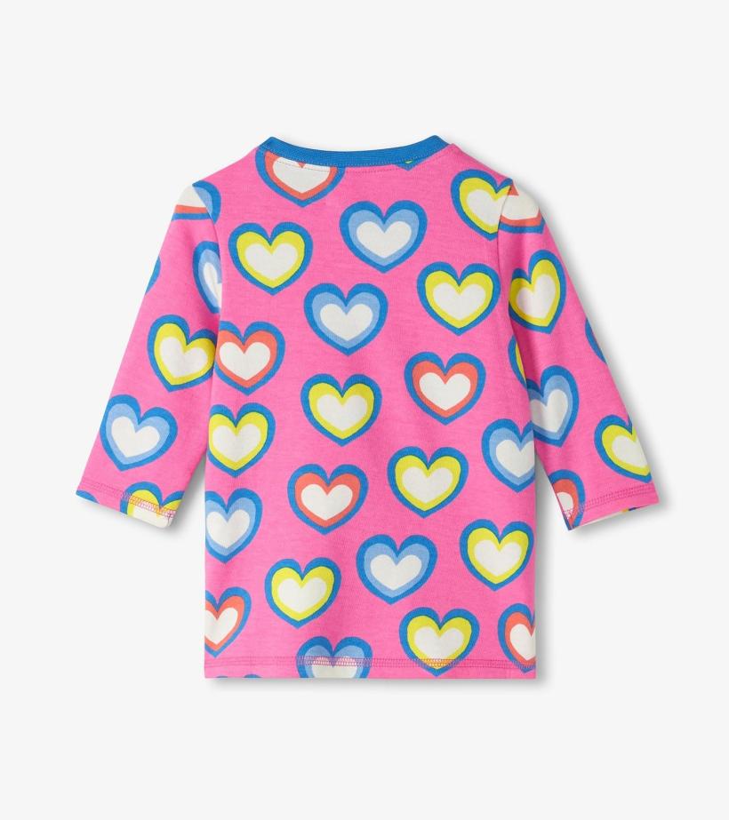 Baby &amp; Toddler Baby &amp; Toddler Girls Big Groovy Heart Terry Dress | Hatley Dresses