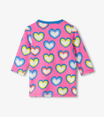 Baby &amp; Toddler Baby &amp; Toddler Girls Big Groovy Heart Terry Dress | Hatley Dresses