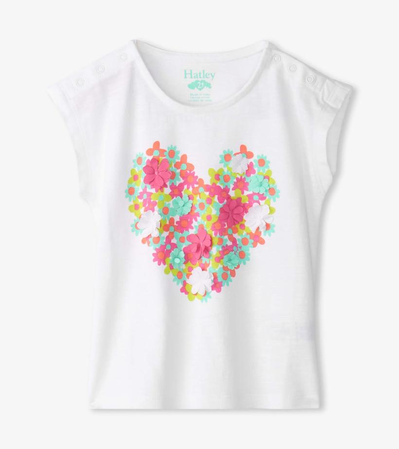 Baby &amp; Toddler Baby &amp; Toddler Girls Chiffon Heart Snap Button Shirt | Hatley Tops