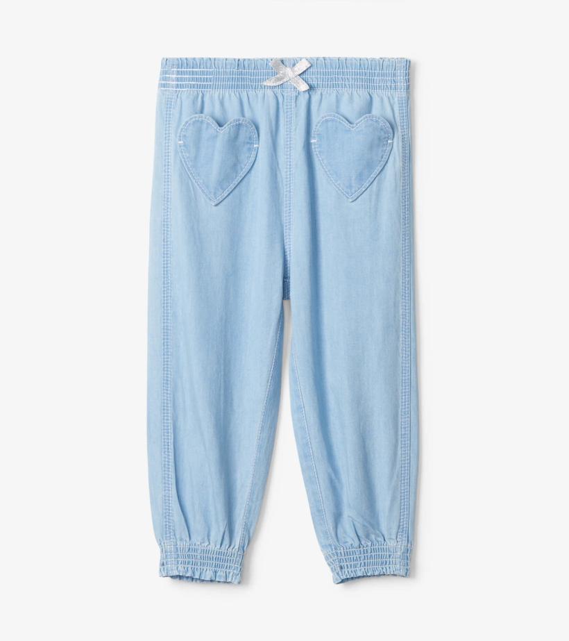 Baby &amp; Toddler Baby &amp; Toddler Girls Denim Baggy Pants | Hatley Bottoms