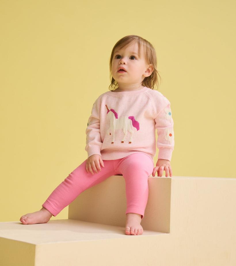 Baby &amp; Toddler Baby &amp; Toddler Girls Fall Unicorns Sweater | Hatley Sweaters