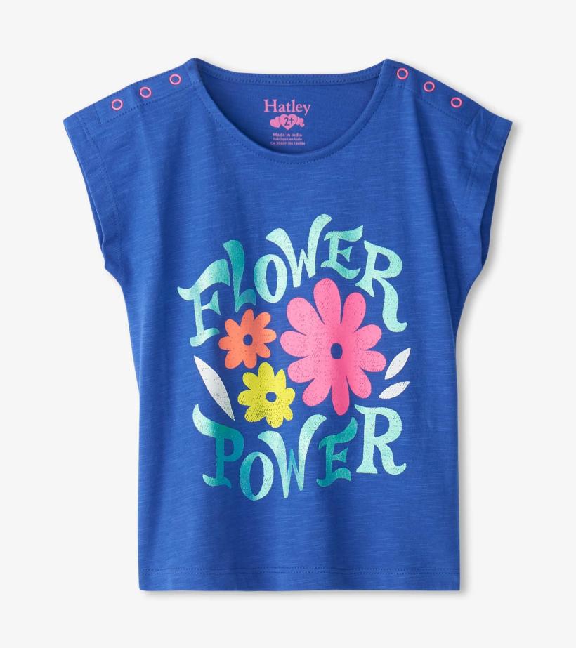 Baby &amp; Toddler Baby &amp; Toddler Girls Flower Power Snap Button Shirt | Hatley Tops