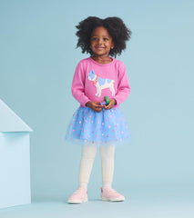 Baby &amp; Toddler Baby &amp; Toddler Girls French Bulldogs Drop Waist Sweater Dress | Hatley Sweaters