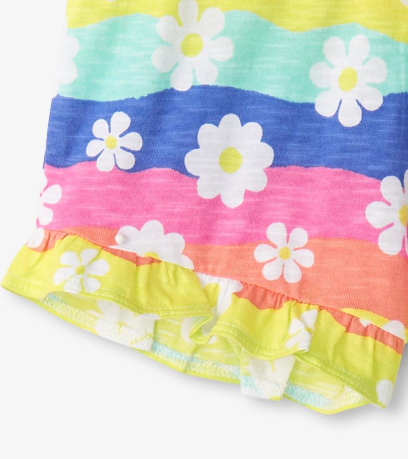 Baby &amp; Toddler Baby &amp; Toddler Girls Groovy Flowers Ruffle Shorts | Hatley Bottoms