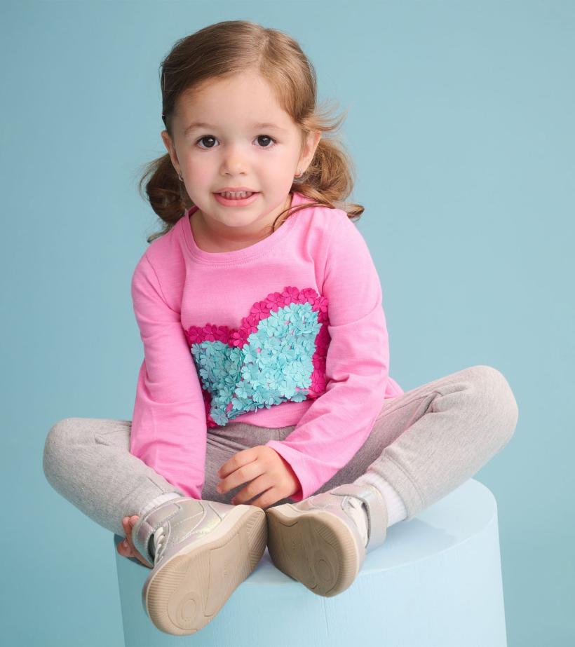 Baby &amp; Toddler Baby &amp; Toddler Girls Happy Hearts Long Sleeve T-Shirt | Hatley Tops