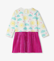 Baby &amp; Toddler Baby &amp; Toddler Girls Happy Skies Layered Knit Dress | Hatley Dresses