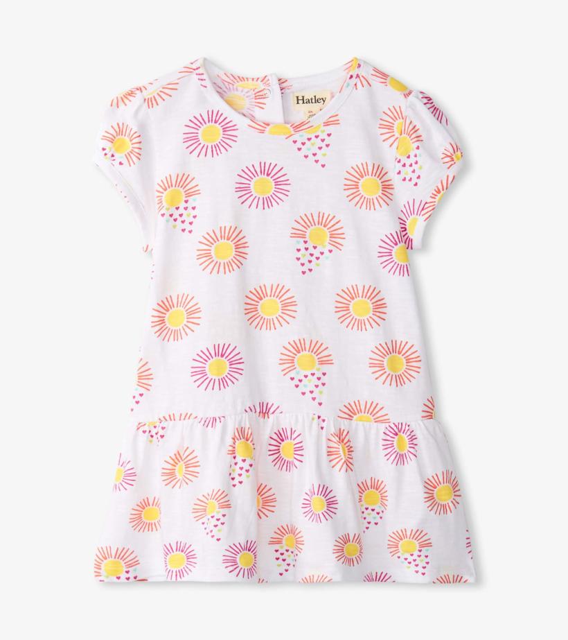 Baby &amp; Toddler Baby &amp; Toddler Girls Heart Suns Gathered Dress | Hatley Dresses