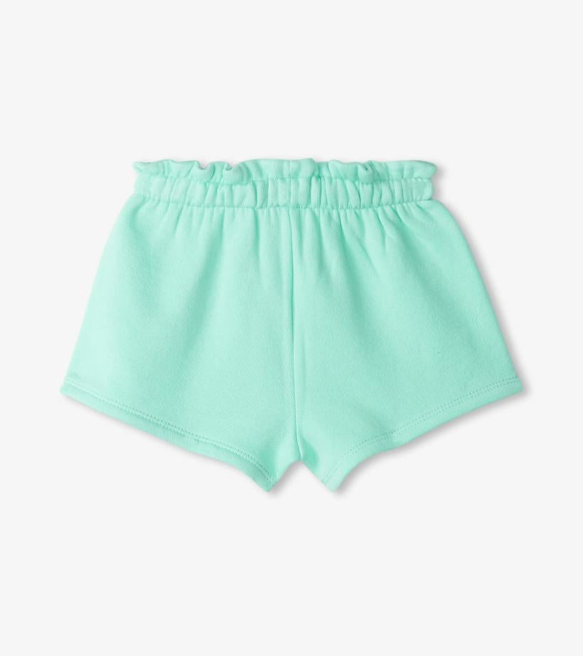 Baby &amp; Toddler Baby &amp; Toddler Girls Ice Green Paper Bag Shorts | Hatley Bottoms