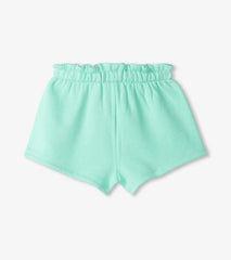 Baby &amp; Toddler Baby &amp; Toddler Girls Ice Green Paper Bag Shorts | Hatley Bottoms