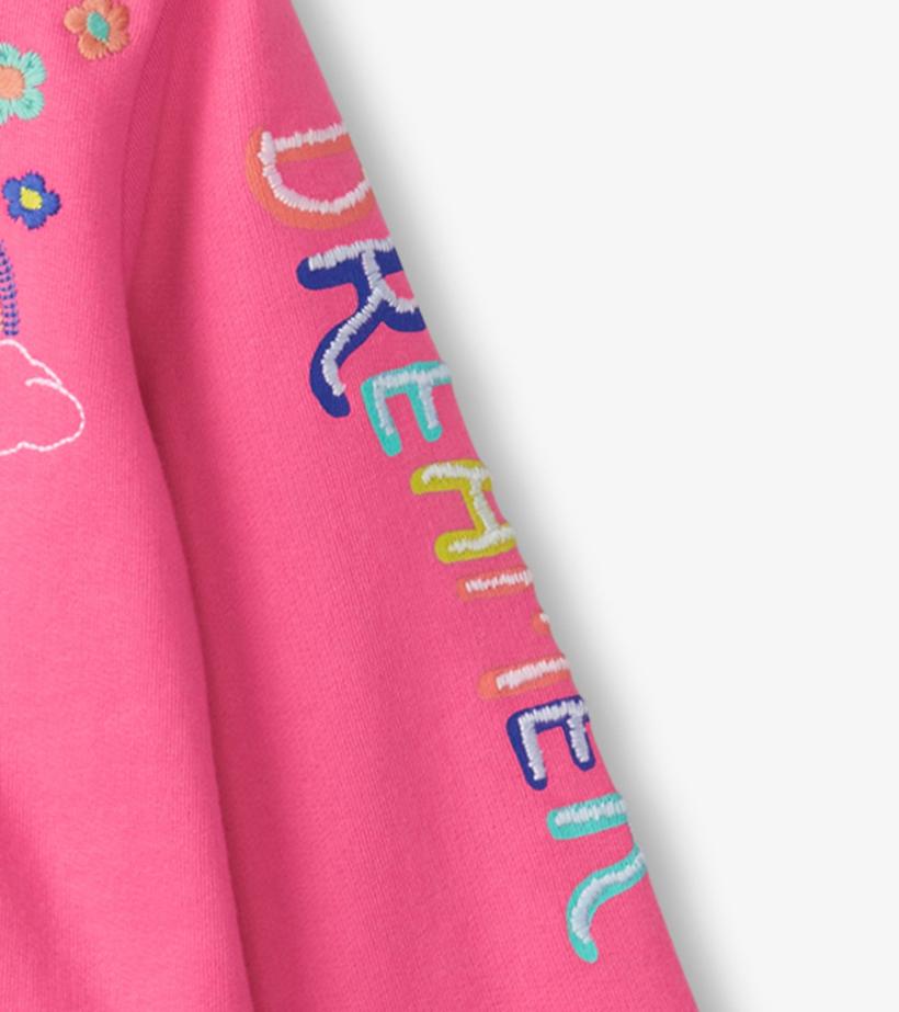 Baby &amp; Toddler Baby &amp; Toddler Girls Pink Love Everywhere Hoodie | Hatley Sweaters