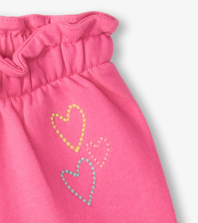 Baby &amp; Toddler Baby &amp; Toddler Girls Pink Paper Bag Shorts | Hatley Bottoms