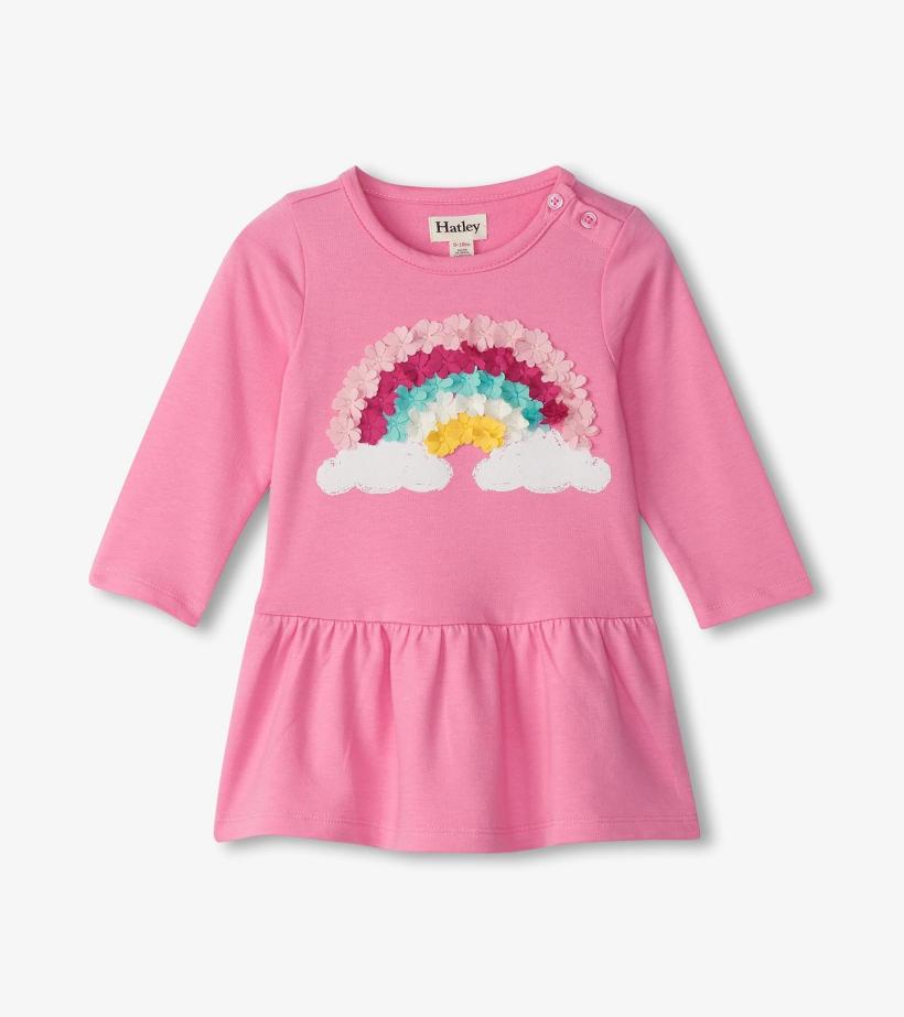 Baby &amp; Toddler Baby &amp; Toddler Girls Rainbow Cloud Flounce Skirt Dress | Hatley Dresses