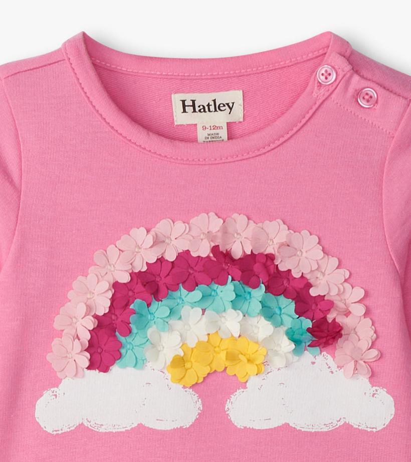 Baby &amp; Toddler Baby &amp; Toddler Girls Rainbow Cloud Flounce Skirt Dress | Hatley Dresses