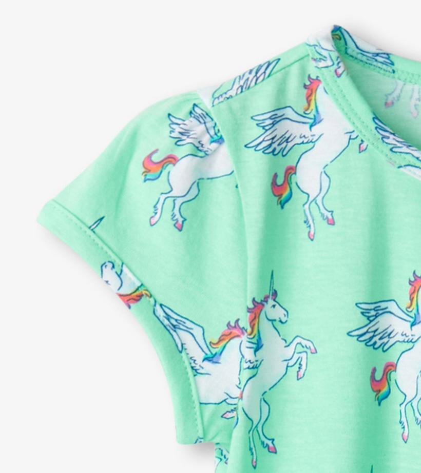 Baby &amp; Toddler Baby &amp; Toddler Girls Rainbow Unicorn Gathered Dress | Hatley Dresses