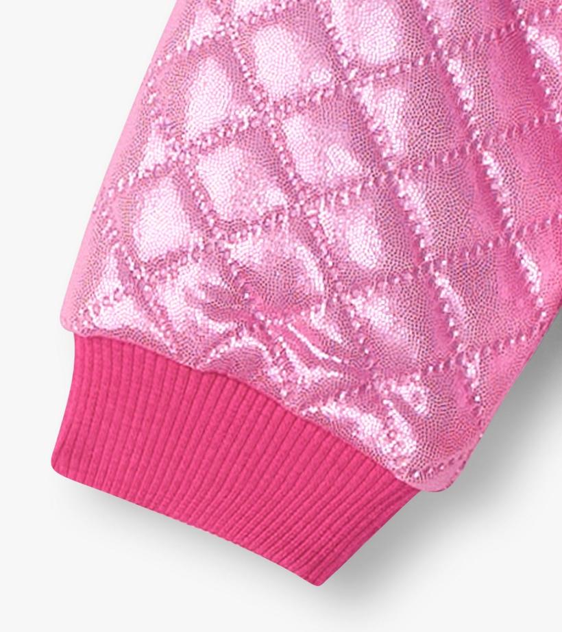 Baby &amp; Toddler Baby &amp; Toddler Girls Rose Violet Metallic Bomber Jacket | Hatley Sweaters