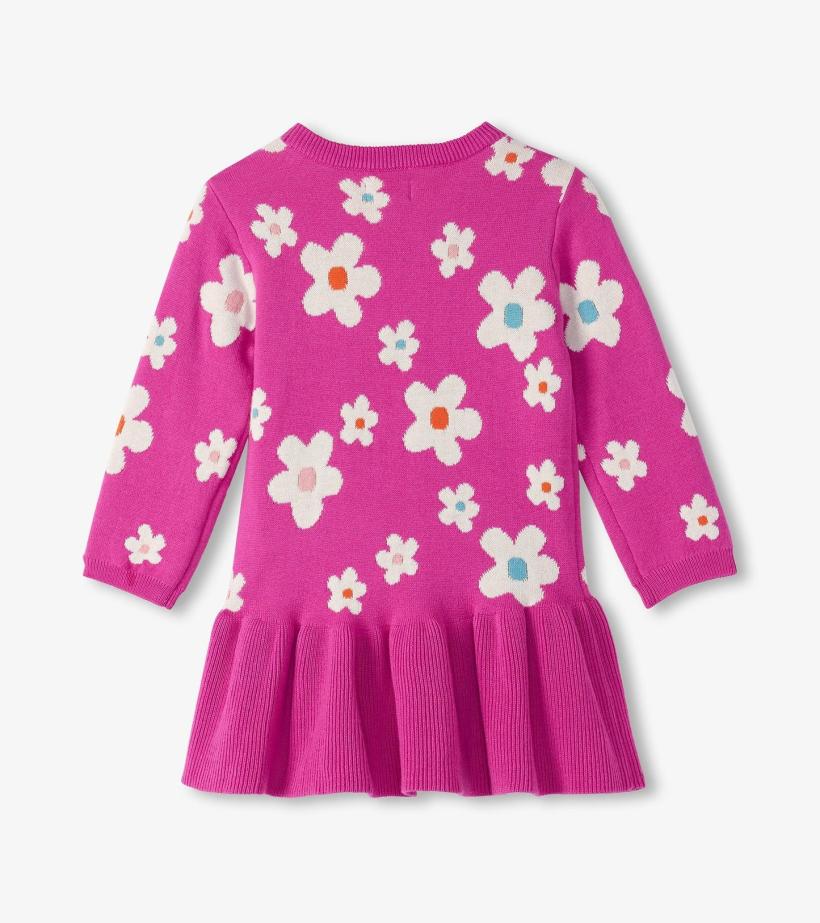 Baby &amp; Toddler Baby &amp; Toddler Girls White Flowers Sweater Dress | Hatley Dresses