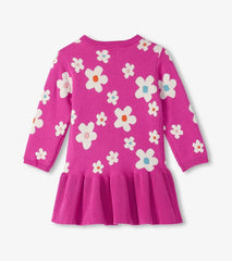 Baby &amp; Toddler Baby &amp; Toddler Girls White Flowers Sweater Dress | Hatley Dresses