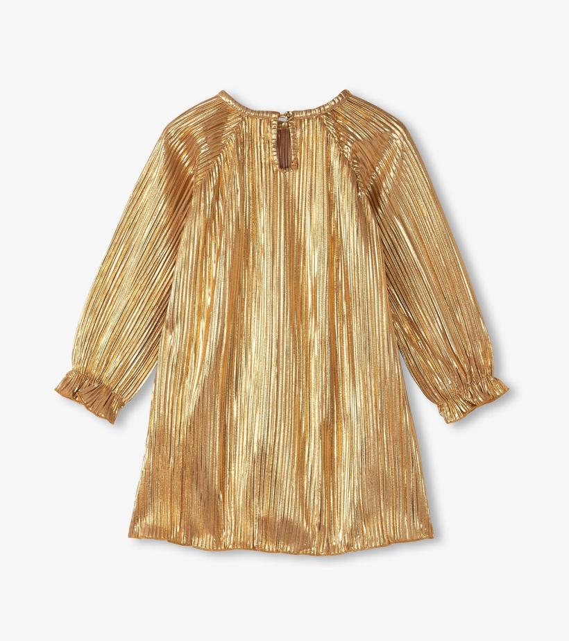 Baby &amp; Toddler Baby &amp; Toddler Gold Metallic Special Dress | Hatley Dresses