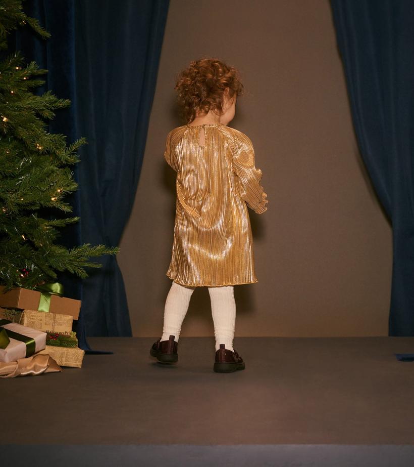 Baby &amp; Toddler Baby &amp; Toddler Gold Metallic Special Dress | Hatley Dresses