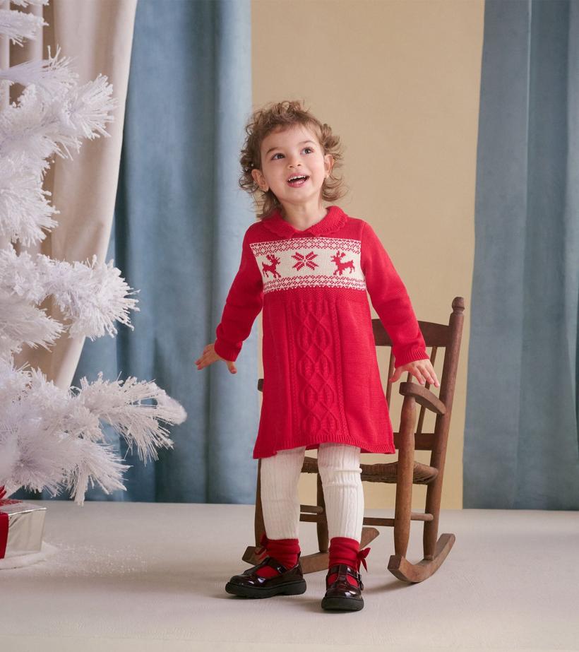 Baby &amp; Toddler Baby &amp; Toddler Holiday Cable Knit Sweater Dress | Hatley Dresses